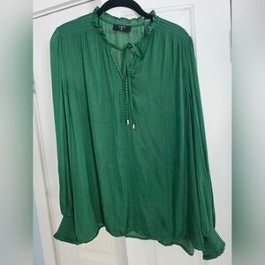Tahari Green BLOUSE